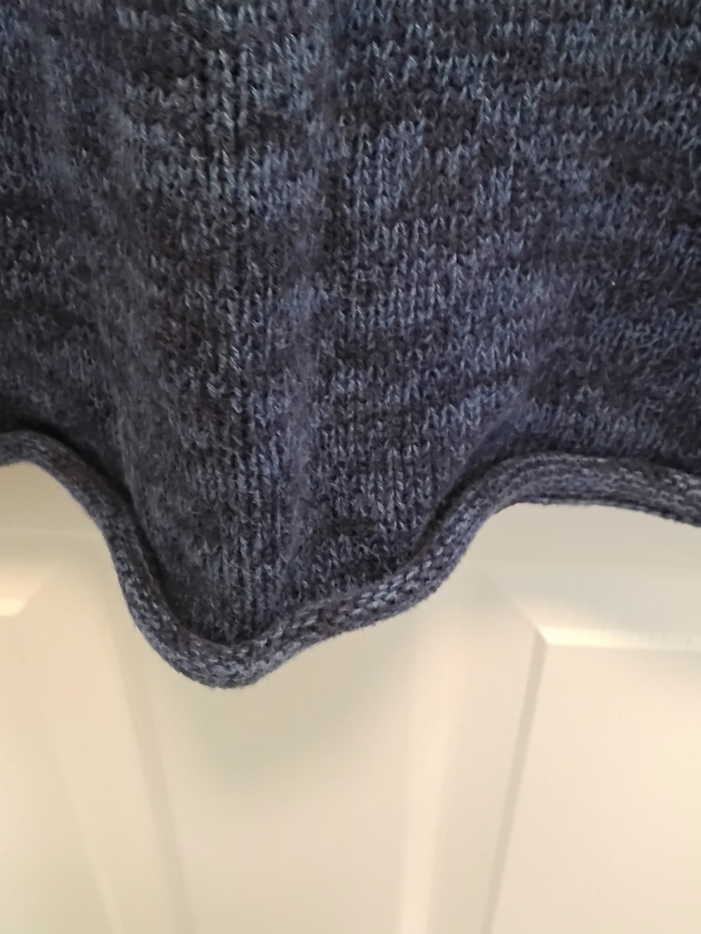 EDDIE BAUER Womens 100% Knit Cotton Henley Sweater SIZE XL - Picture 4 of 6